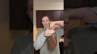 Making the viral flaxseed face mask #diyfacemask