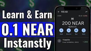 Learn & Earn 0.1 Near Protocol instantly for free with sweat coin app | Free crypto 