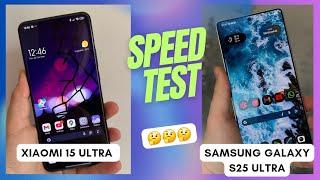 SPEED TEST Samsung Galaxy S25 Ultra vs Xiaomi 15 Ultra. Aplikacje, Animacje, Geekbench, RAM!