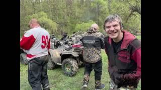 Вороновский клуб & Чехов ATV  утопили хайсан в Наре порвали редуктор BRP