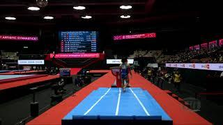 VALENZUELA Yiseth (COL) - 2021 Artistic Worlds, Kitakyushu (JPN) - Qualifications Vault 1