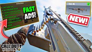 *NEW* RAAL MG lmg is DEADLY in COD Mobile Season 11! (Best Gunsmith)