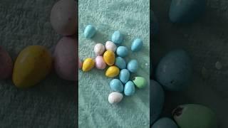 m&m's chocolate eggs #shorts #m&m's #chocolate #chocolateasmr