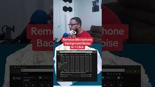 Remove Background Noise From Microphone In 1 Click! #elgato #microphone #streaming #audio