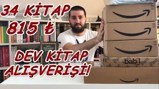 DEV KİTAP ALIŞVERİŞİ #5  / Amazon-Babil-Nadirkitap / 34 Kitap 815 ₺
