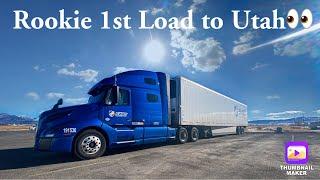 Swift Transportation | 1st Load to Salt Lake Utah | Rookie | Mentor Training