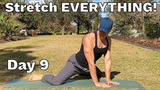 (Day 9) Stretch & Lengthen EVERYTHING (Full Body Yoga Flexibility) 30 Days of Yoga