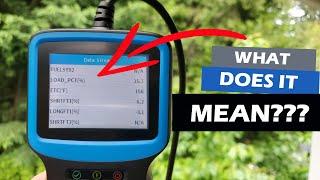 Reading OBD2 Live Data