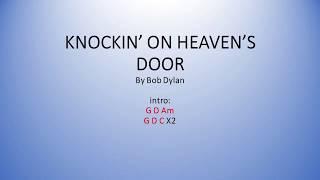 Knockin On Heaven's Door by Bob Dylan - Easy chords and lyrics