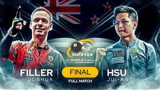 MEN'S FINAL ▸ JOSHUA FILLER v HSU JUI-AN ▸ 2024 Yalin WPA Mens World 8-Ball Championship New Zealand