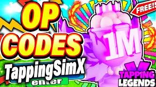 ALL NEW SECRET UPDATE *FREE PETS* CODES In ROBLOX TAPPING LEGENDS X!