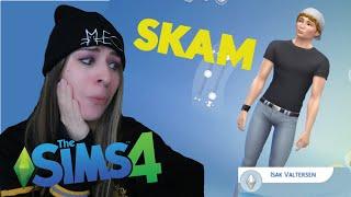 Making Skam Characters in The Sims 4: Isak