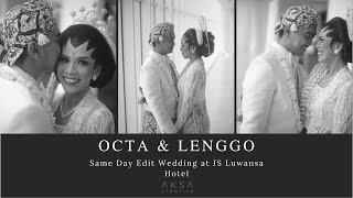 Octa & Lenggo Same Day Edit Wedding at JS Luwansa Jakarta