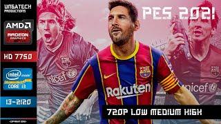 AMD RADEON HD 7750 PES 2021||GAMING TEST - Part 2