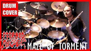 MORBID ANGEL - Maze of Torment (drum cover)