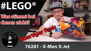 Die Marvel KATASTROPHE bei LEGO® - 76281 X-Men X-Jet #lego