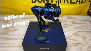 KastKing KAPSTAN SE | Best Amazon Saltwater Fishing Reel | IPX6 Rated w/ 30 LBS Of Max Drag!!