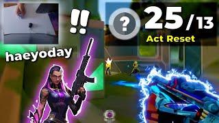 Aim Training Freak! - haeyoday | vs Grim | Valorant Radiant Vod
