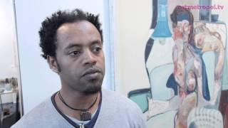 art KARLSRUHE 2015 - Im interview mit Testaye Urgessa