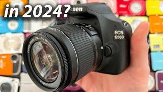 Canon 1200D / Rebel T5 - Review camera + photography video speed tests in 2024