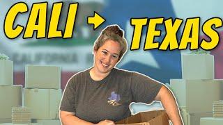 How to Move from California to Texas - 5 EASY Steps