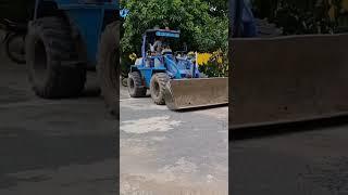 TCM Blue Bulldozer #shorts #youtubeshorts #excavator #road #car #truck