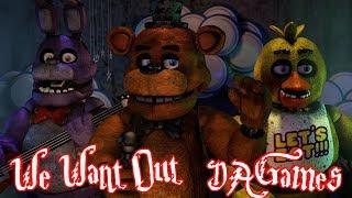 {C4D/FNAF/SHORT} We Want Out (Russian Cover by Danvol)|Bro_Animator Vlad