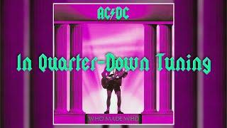 AC/DC - Who Made Who (In Quarter-Down Tuning)