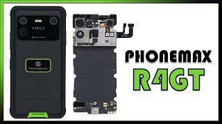 Phonemax R4GT Teardown. Smallest Rugged Phone With Thermal Imaging & Night Vision!