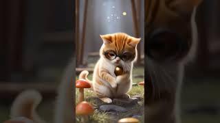 The Dew Collector’s Quest: When a Cat Crafts for Woodland Royalty 