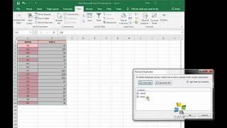 MS Excel (Tips-2): Highlight/Remove duplicate in ms excel - SWIK