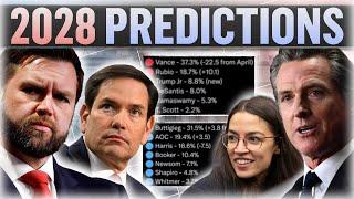 My 2028 Presidential Primary Prediction Based on the LATEST POLLS!