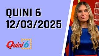 Quini 6 en vivo 12/03/2025 / Resultados del sorteo quini 6 del Miércoles 12 de Marzo del 2025