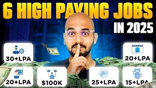 6 High Paying Jobs for 2025 You Can Start Planning For! | in Tamil | Thoufiq M