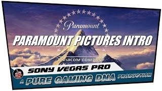 PARAMOUNT PICTURES INTRO - Sony Vegas Pro | Channel Intro | #PUREGAMINGDNA