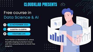 Free Live Data Science, AI/ML(including Gen AI & LLMs) course - Session 8