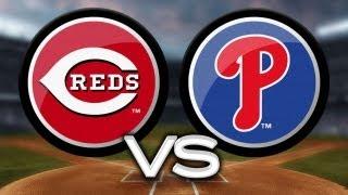 5/18/13: Reds rout, shut out Phillies, 10-0