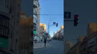 Moment of 'kamikaze drone' strike on Kyiv