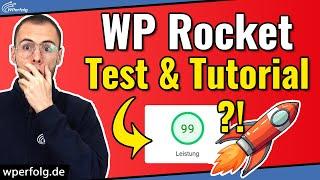 WP Rocket Test & Tutorial (2024): Das #1 WordPress Caching Plugin erklärt | PageSpeed Optimierung