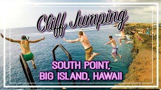 CLIFF JUMPING(!) at South Point - Big Island, HAWAII