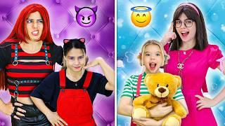 Good Girl vs Bad Girl! Amazing DIY Ideas and Parenting Hacks by Crafty Hype Plus