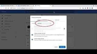 Clear Cache  &  Cookies on Chromebook