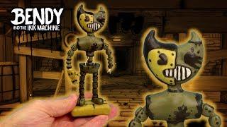 АНИМАТРОНИК БЕНДИ из игры Bendy and the Ink Machine 4 - ЛЕПИМ ИЗ ПЛАСТИЛИНА | Видео Лепка