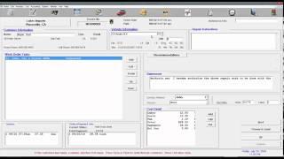 Winworks Tutorials- Change Vehicle and Customer on a Work Order