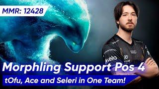 TOFU MORPHLING FLOW SOFT SUPPORT 7.37d | Dota 2 Pro Gameplay