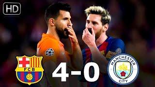 Barcelona vs Manchester City 4-0 All Goals & Highlights (Group Stage Champions League 2016/2017)HD