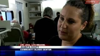 40/29 News Sunrise Team Gives Blood