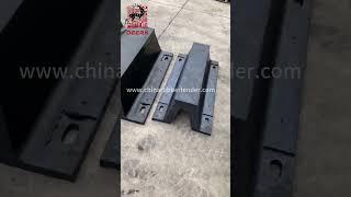 Different sizes of arch fenders