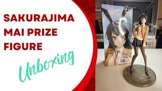 Unboxing Mai Sakurajima Prize Figure (Uniform Bunny Ver.) ASMR