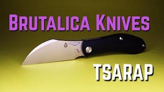 Unboxing An Awesome Russian Pocket Knife!! The BRUTALICA KNIVES TSARAP!! #unboxing